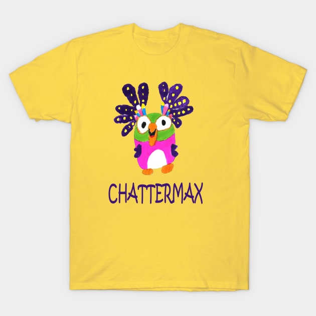 Chattermax from Bluey Drawing T-Shirt by Kids’ Drawings 